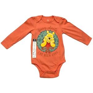 Disney Baby One Piece Holiday Winnie The Pooh by Okie Dokie Baby 18m Christmas‎